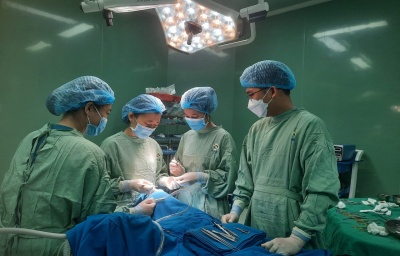 BVSN: Tiếp nhận chuyển giao kỹ thuật mổ khe hở môi vòm miệng.